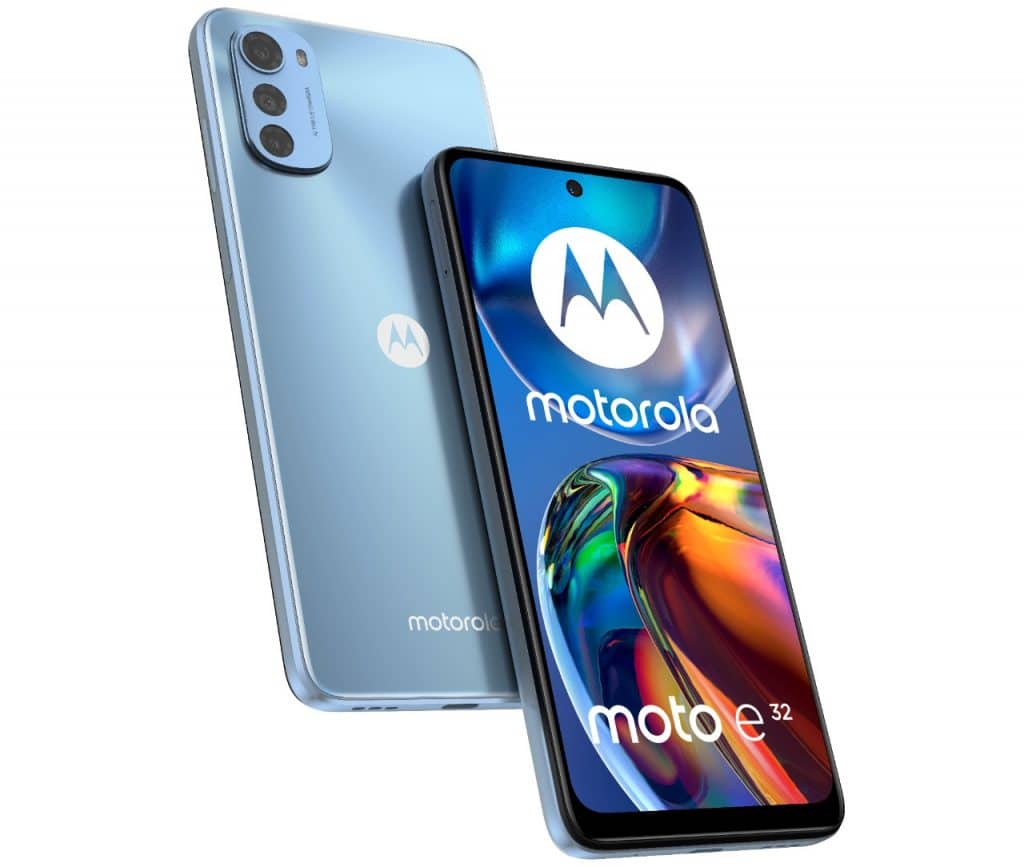 Moto E32 (Imagem: divulgação/Motorola)