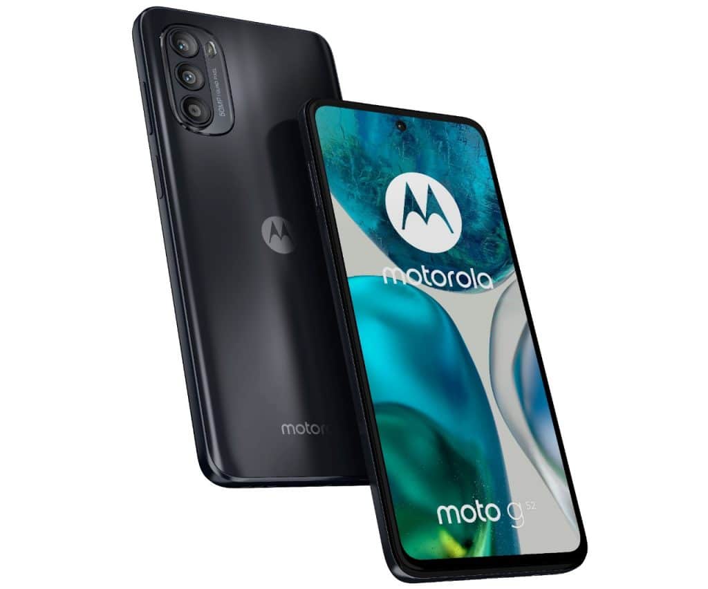 Moto G52 (Imagem: divulgação/Motorola)