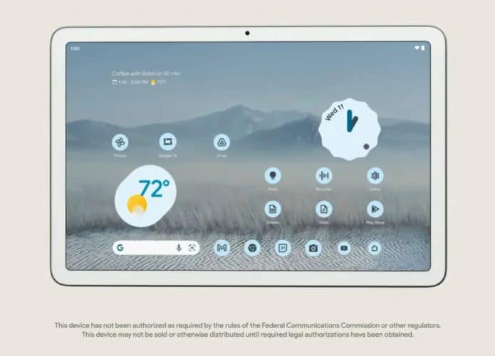 Pixel Tablet 2022