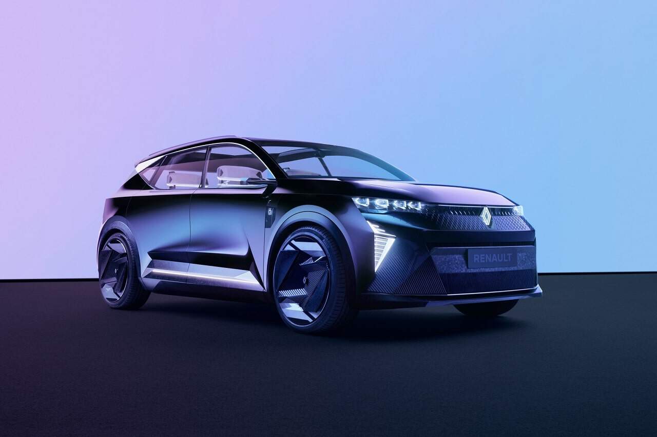 Renault ressuscita o Scenic como um SUV elétrico com célula de combustível de hidrogênio