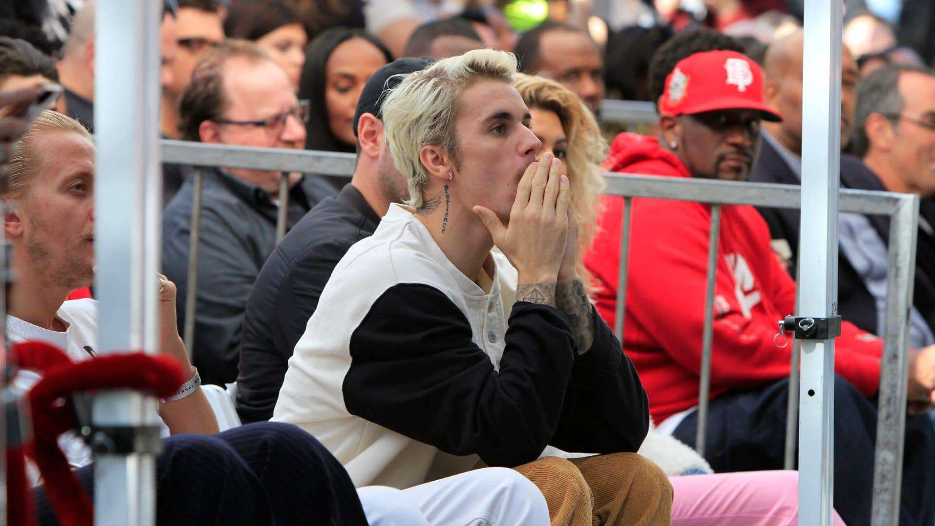 O cantor Justin Bieber
