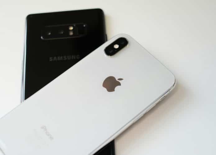 Apple e Samsung