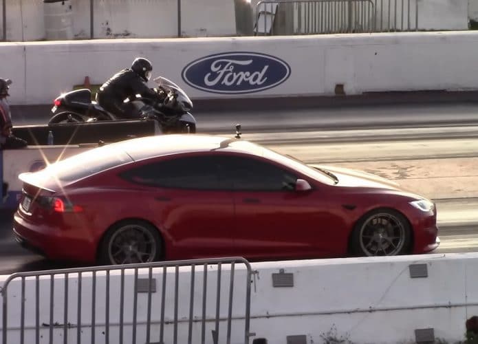 Tesla Model S Plaid x Hayabusa
