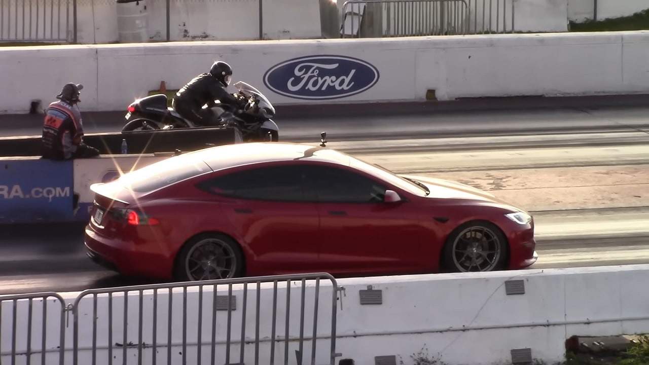 Tesla Model S Plaid x Hayabusa