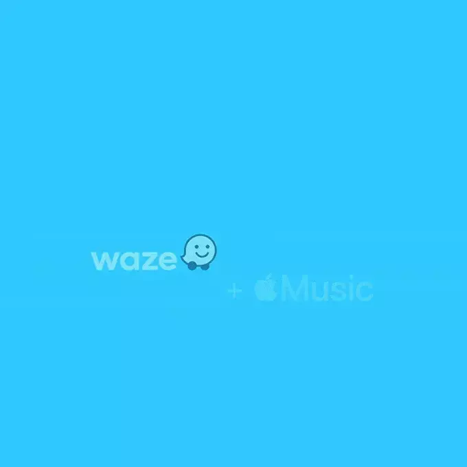 Integração do Apple Music no Waze (Imagem: divulgação/Google)