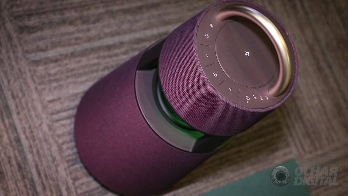 LG Xboom 360 (Imagem: Mario Kurth/Olhar Digital)