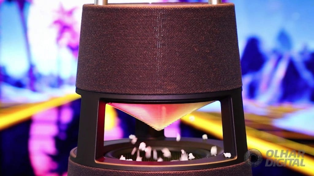 LG Xboom 360 (Imagem: Mario Kurth/Olhar Digital)