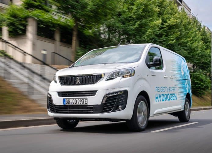 e-Expert Hydrogen, furgão elétrico a hidrogênio da Peugeot