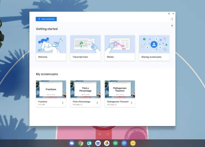 App Screencast do Google
