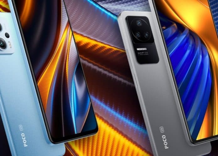 Poco X4 GT e o Poco F4