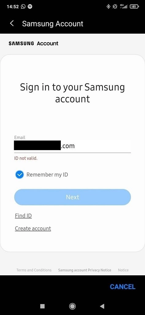 Usuários vêm relatando que o Samsung Pay deixou de reconhecer logins feitos em smartphones de outras fabricantes