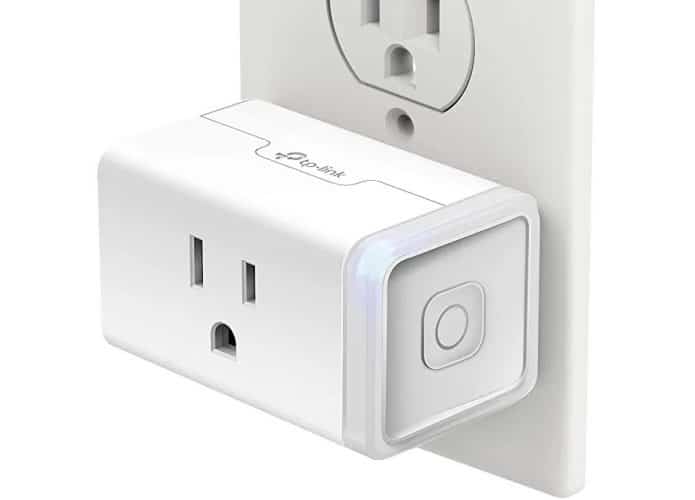 Tomada inteligente Kasa Smart WiFi Plug Mini da TP-Link