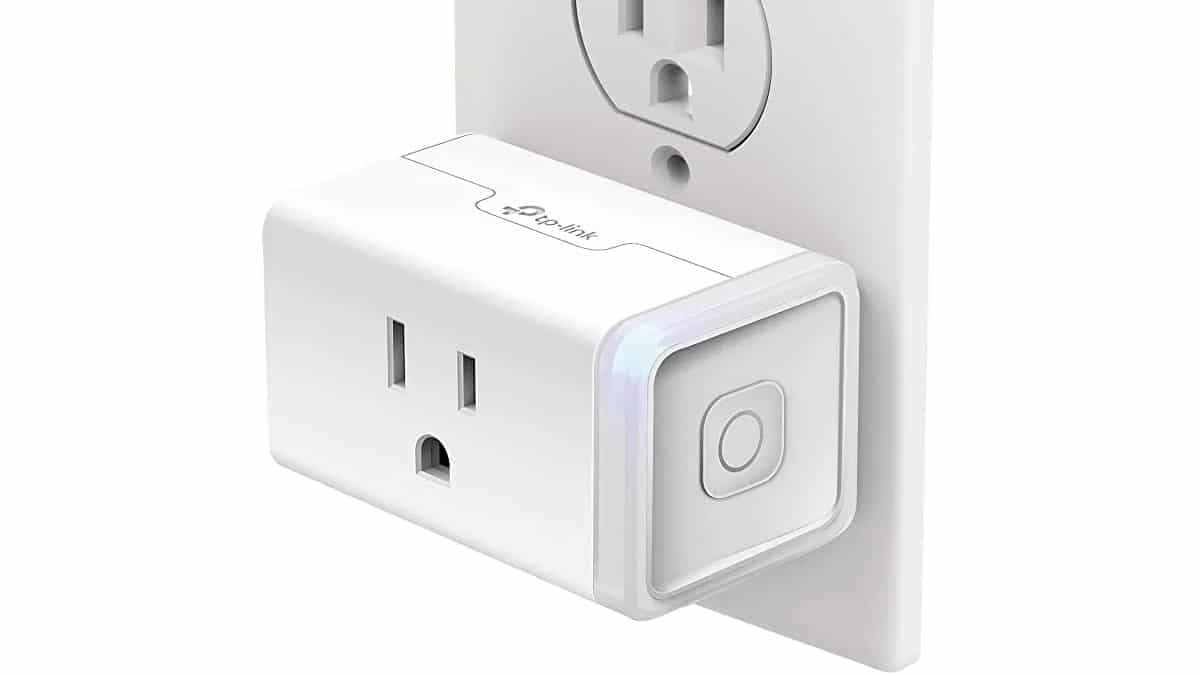 Tomada inteligente Kasa Smart WiFi Plug Mini da TP-Link