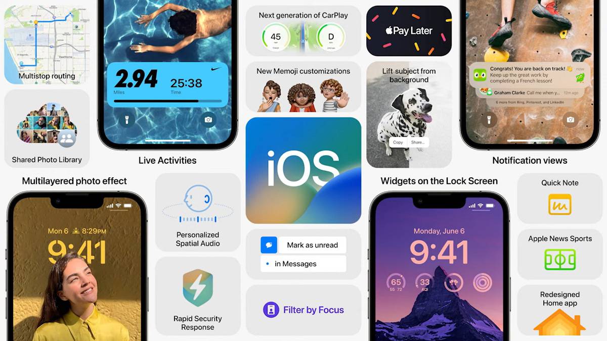 Apple lança iOS 16