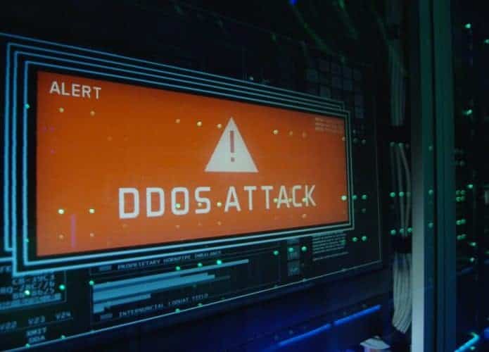Imagem-conceito para nota sobre ataque DDoS