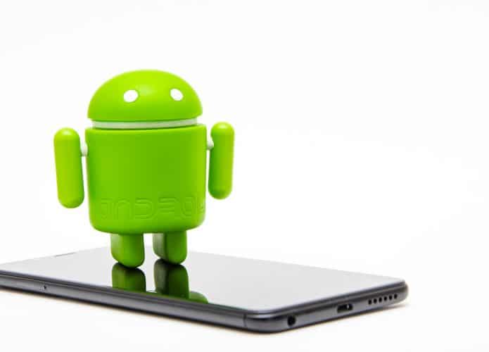 Boneco-símbolo do sistema operacional Android