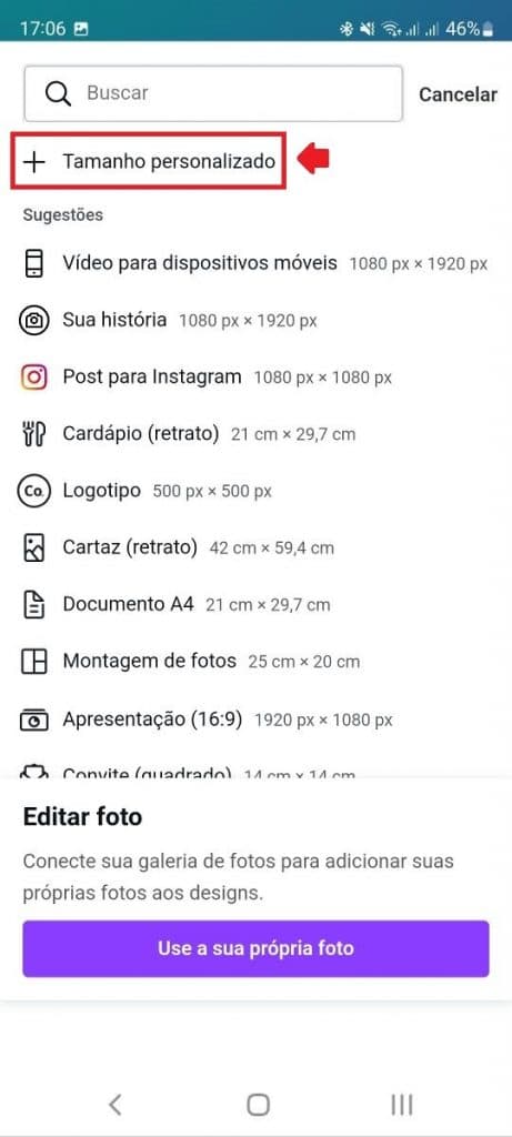 Como fazer cartão digital WhatsApp?