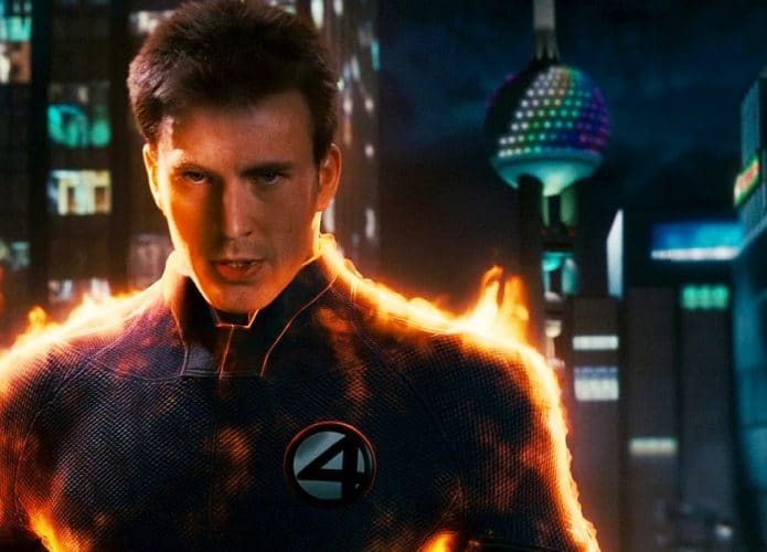 chris evans quarteto fantástico