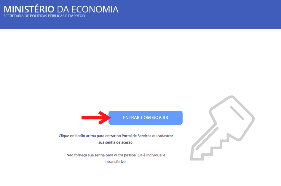 Consultar o número da CTPS Digital pelo computador