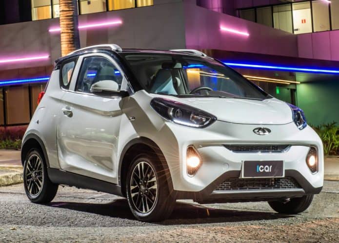Caoa iCar, subcompacto elétrico lançado no Brasil e o mais barato do país