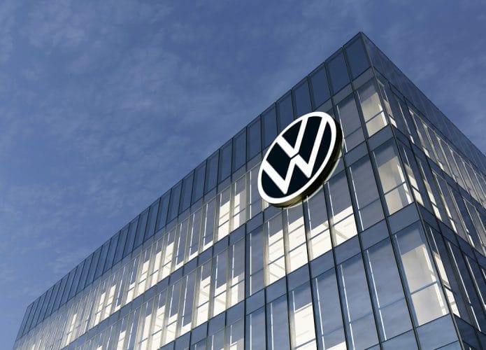 Fachada da Volkswagen em Wolfsburg, na Alemanha