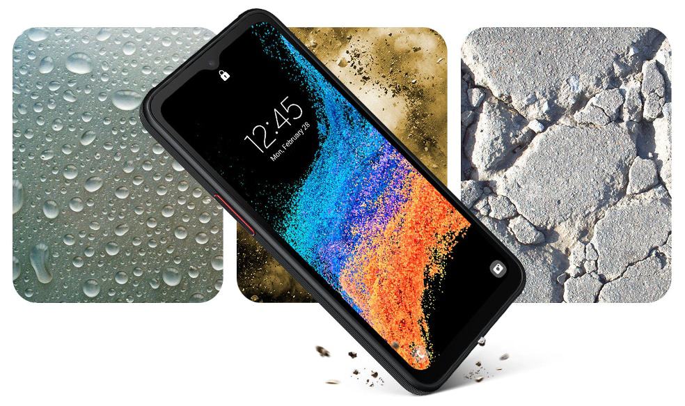 Galaxy XCover6 Pro tem proteção MIL-STD 810H e IP68