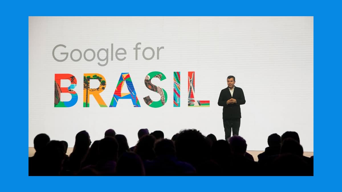 Fabio Coelho, presidente do Google Brasil no evento Google for Brasil, no qual foi anunciado investimentos de R$ 1,6 bilhão em Cloud e novo escritório em São Paulo