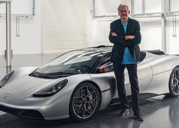 Gordon Murray, projetista dos supercarros T33 e T50