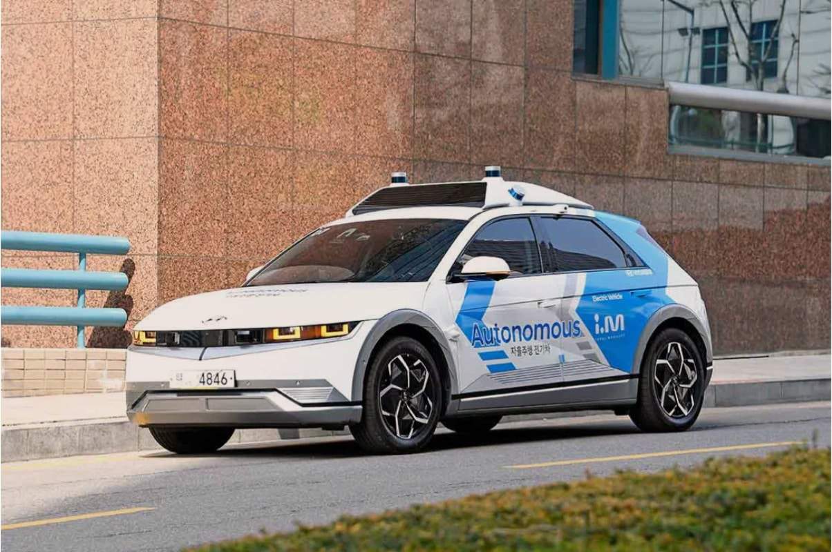 Carro autônomo Ioniq 5 RoboRide da Hyundai