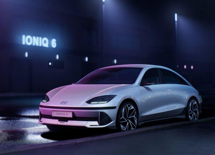 Veículo elétrico Ioniq 6, da Hyundai