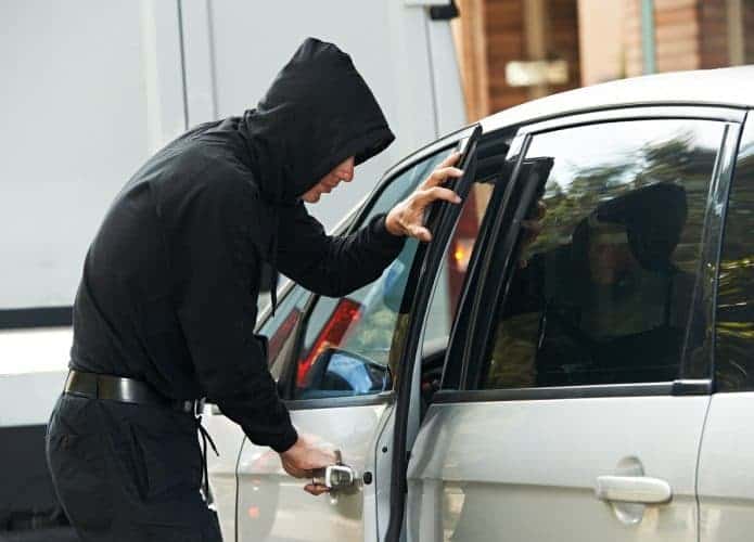 Imagem conceito para matéria sobre ladrões de carros
