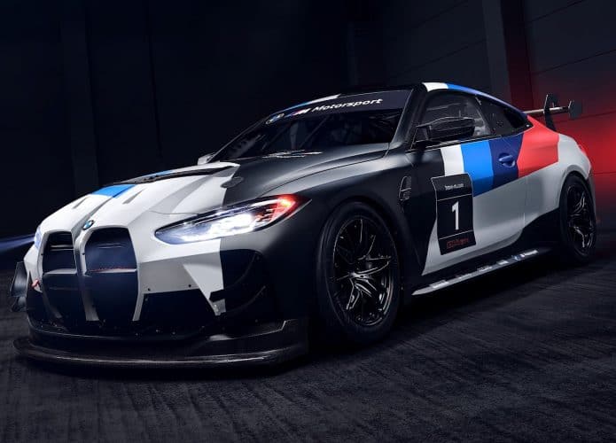 Novo carro de corrida BMW M4 GT4