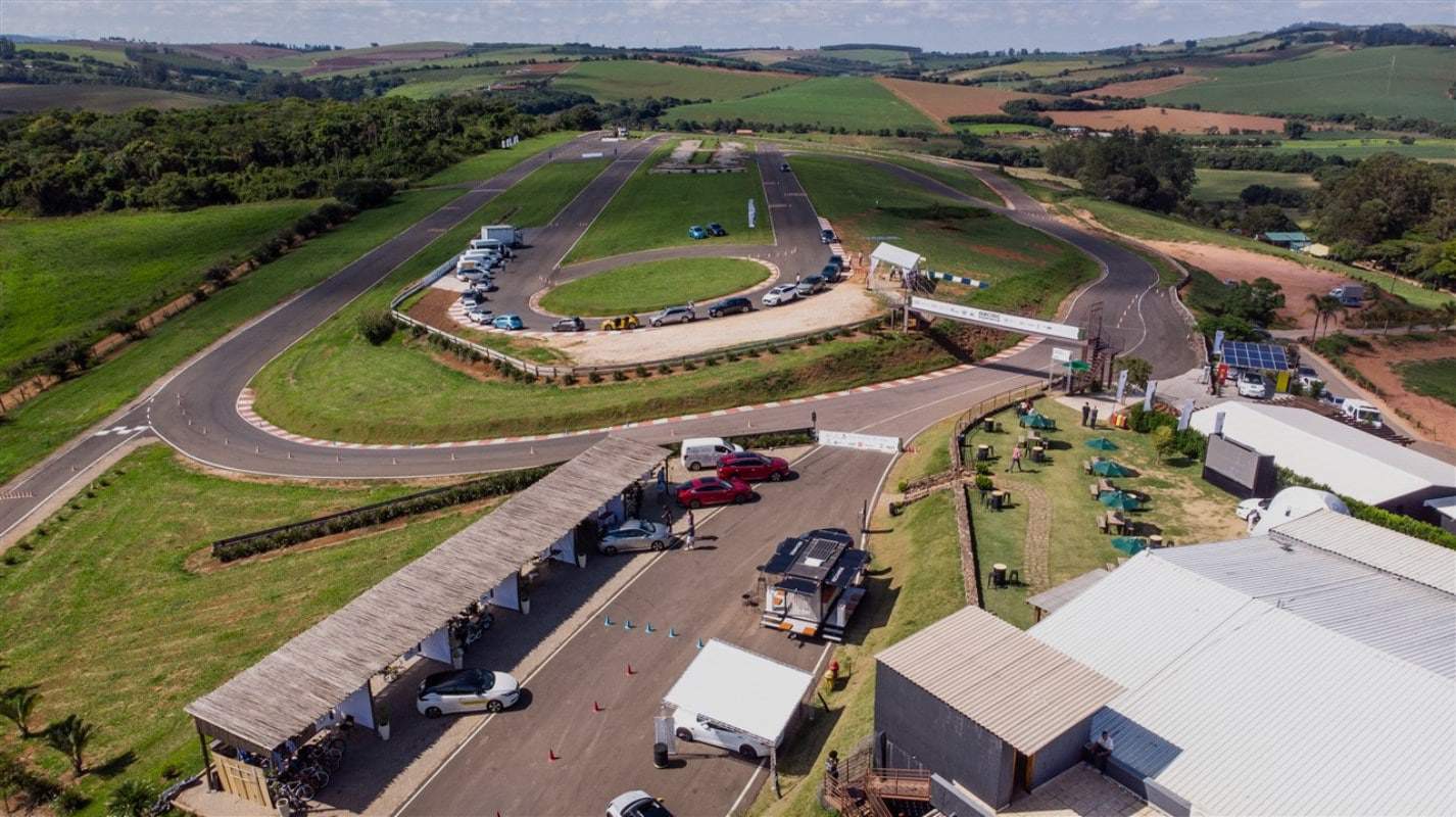 Imagem aérea do Motor Park