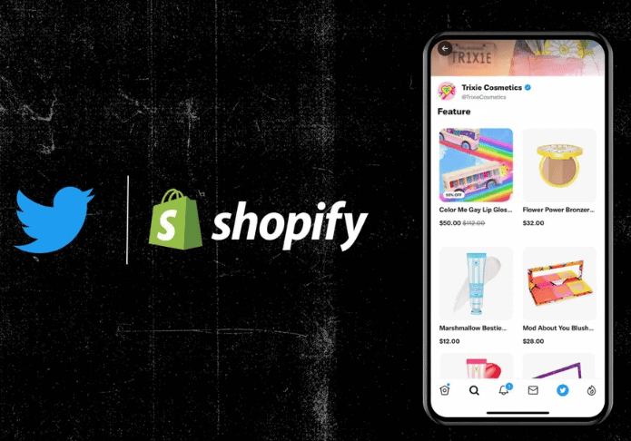 Nova parceria entre Twitter e Shopify