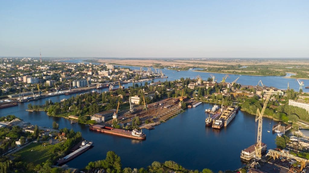 Kherson, na Ucrânia, antes da guerra