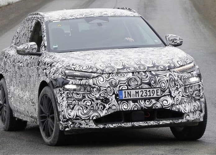 Novo protótipo do elétrico Audi Q6 e-tron aparece antes da revelação oficial