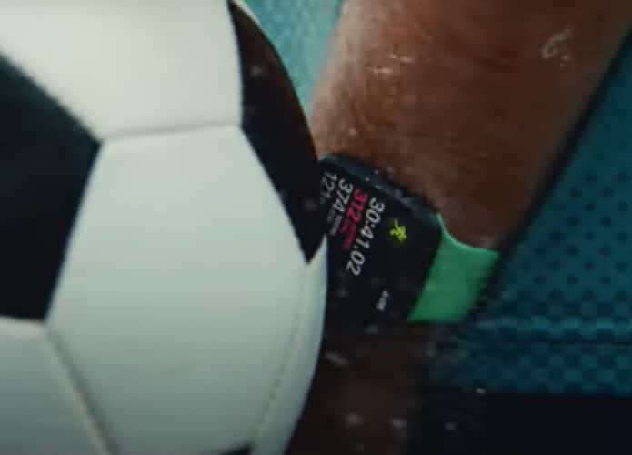 Apple Watch 7 X bola de futebol