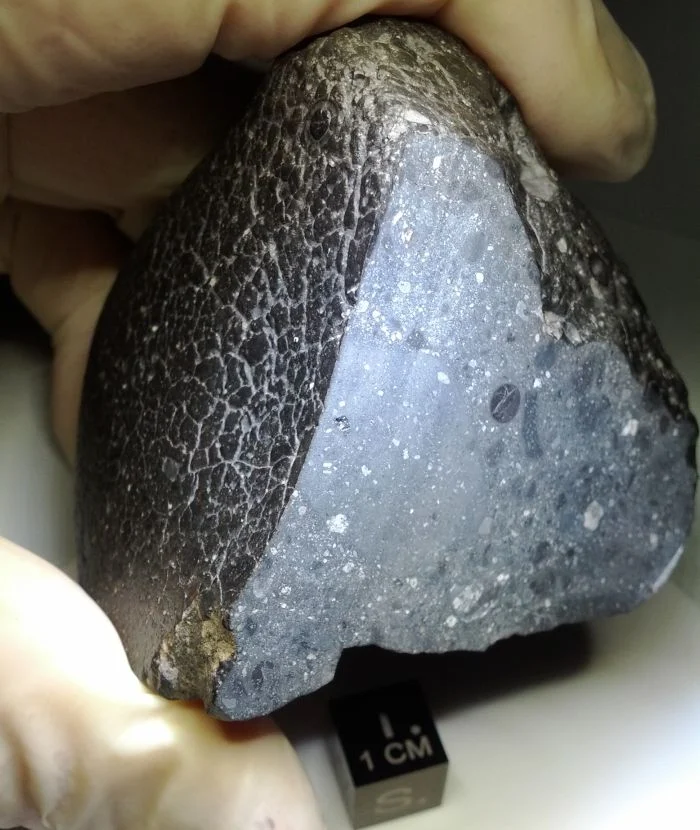O NWA 7034 - vulgo "Beleza Negra" - é um dos meteoritos mais famosos que nós já descobrimos