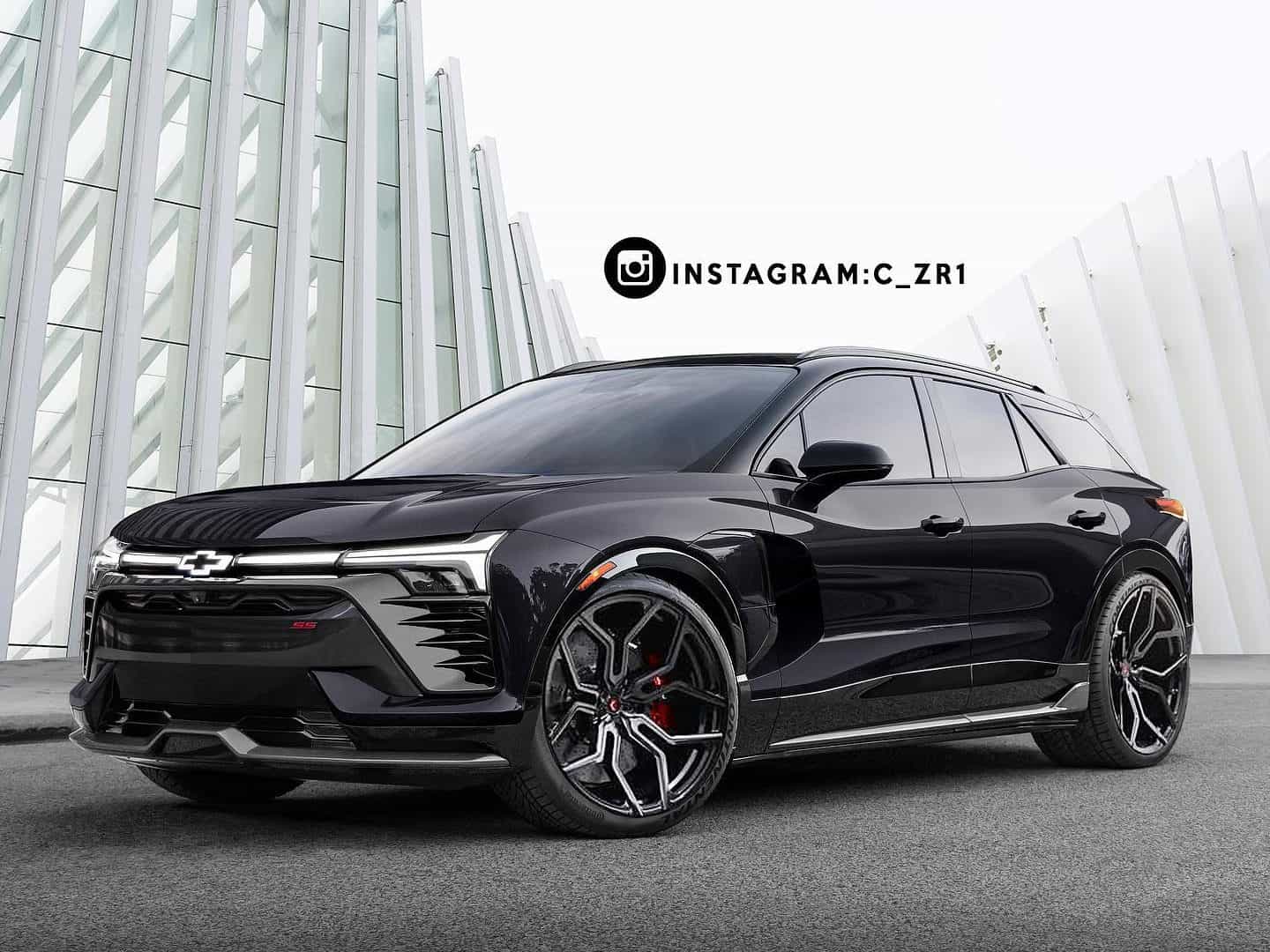 Versão elétrica da Chevrolet Blazer SS 2024 aparece dias antes da divulgação oficial