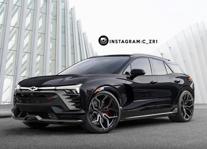 Versão elétrica da Chevrolet Blazer SS 2024 aparece dias antes da divulgação oficial