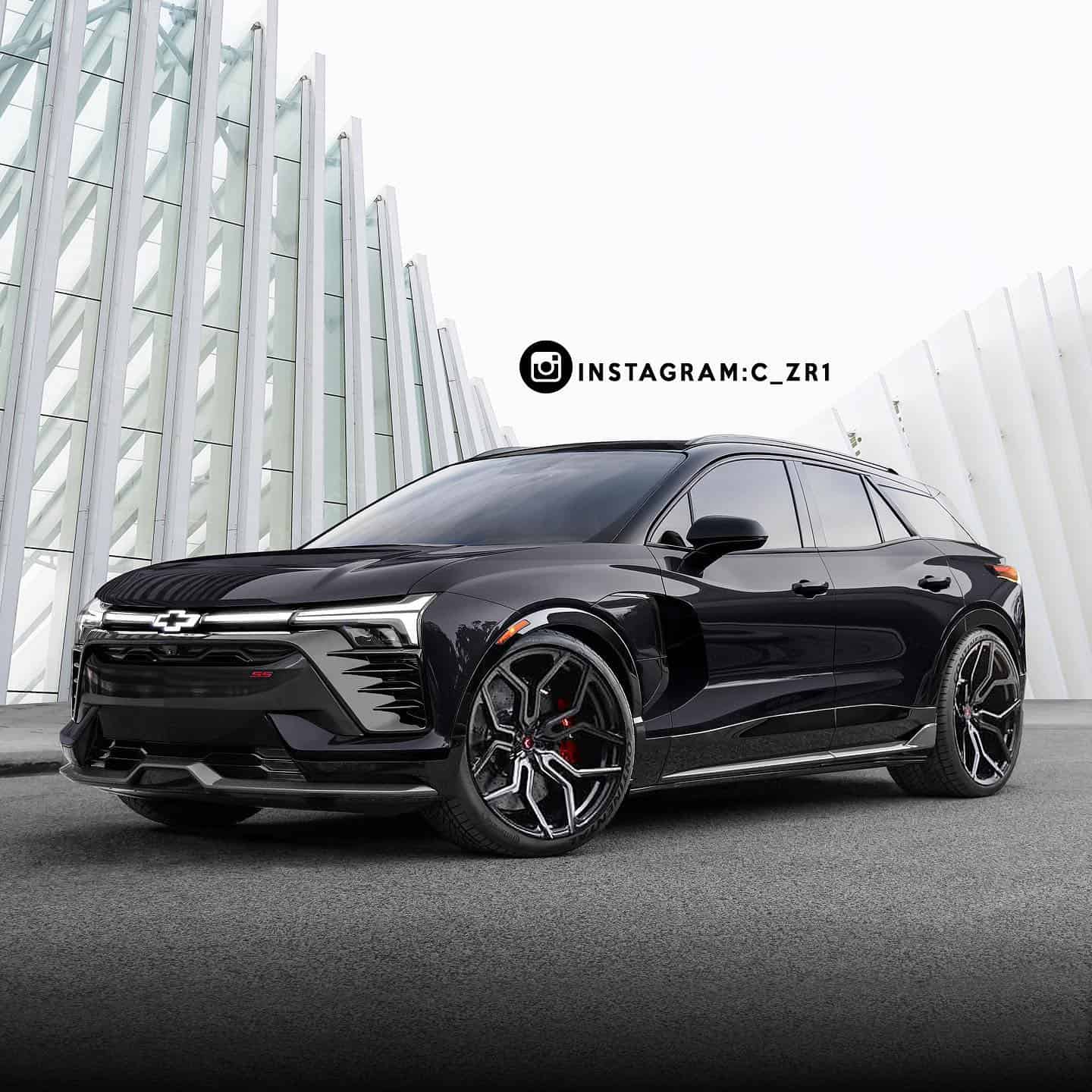 Versão elétrica da Chevrolet Blazer SS 2024 aparece dias antes da divulgação oficial