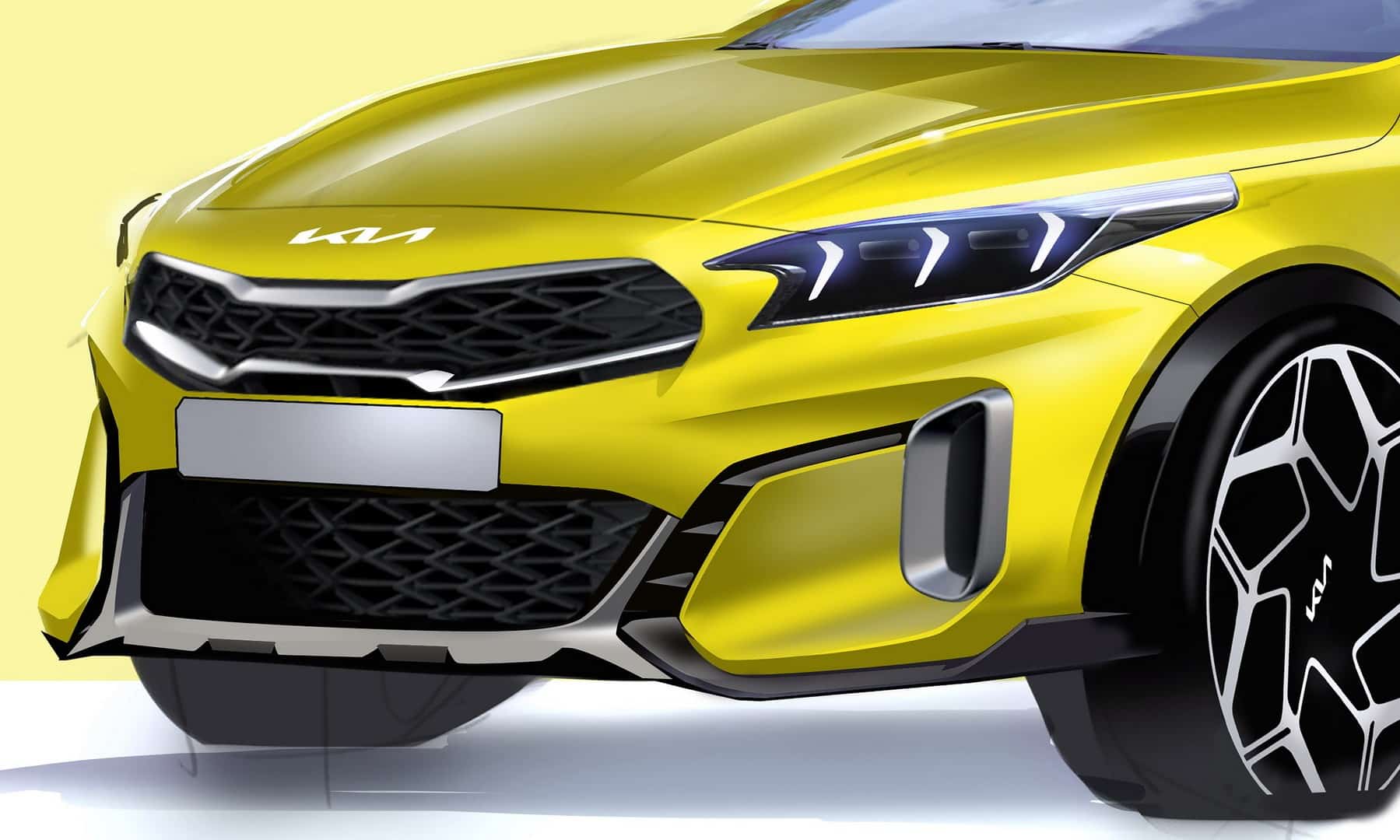 Kia apresenta o visual do crossover XCeed antes do lançamento
