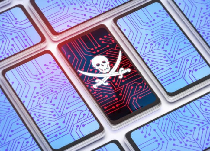 Imagem-conceito para nota sobre o Malibot, malware para Android