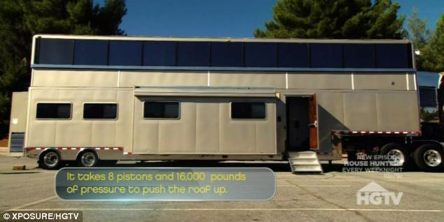 Motorhome de R$ 6 milhões e dois andares do ator Vin Diesel