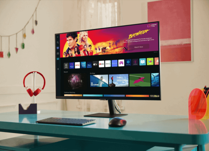 Smart Monitor M5 com 27 polegadas (Imagem: divulgação/Samsung)