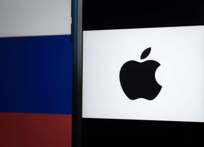 rússia apple