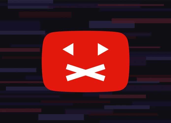 Imagem relativa à conta de exclusão do YouTube