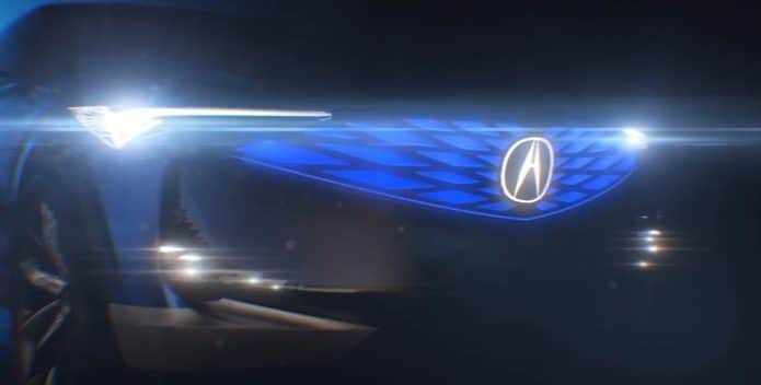 Frente do novo SUV da Acura