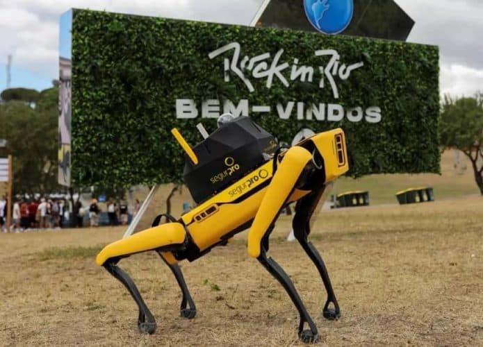 Cão-robô do Rock in Rio