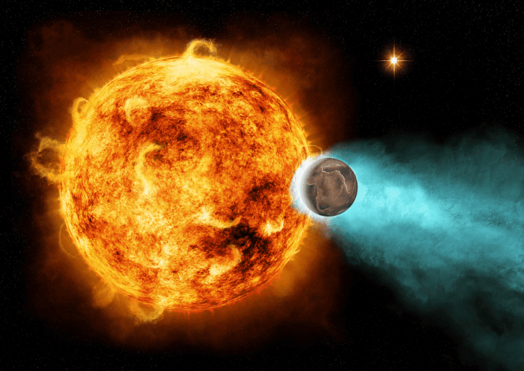 Sem seu campo magnético, a Terra aos poucos perderia sua atmosfera e suas águas por ação dos ventos solares